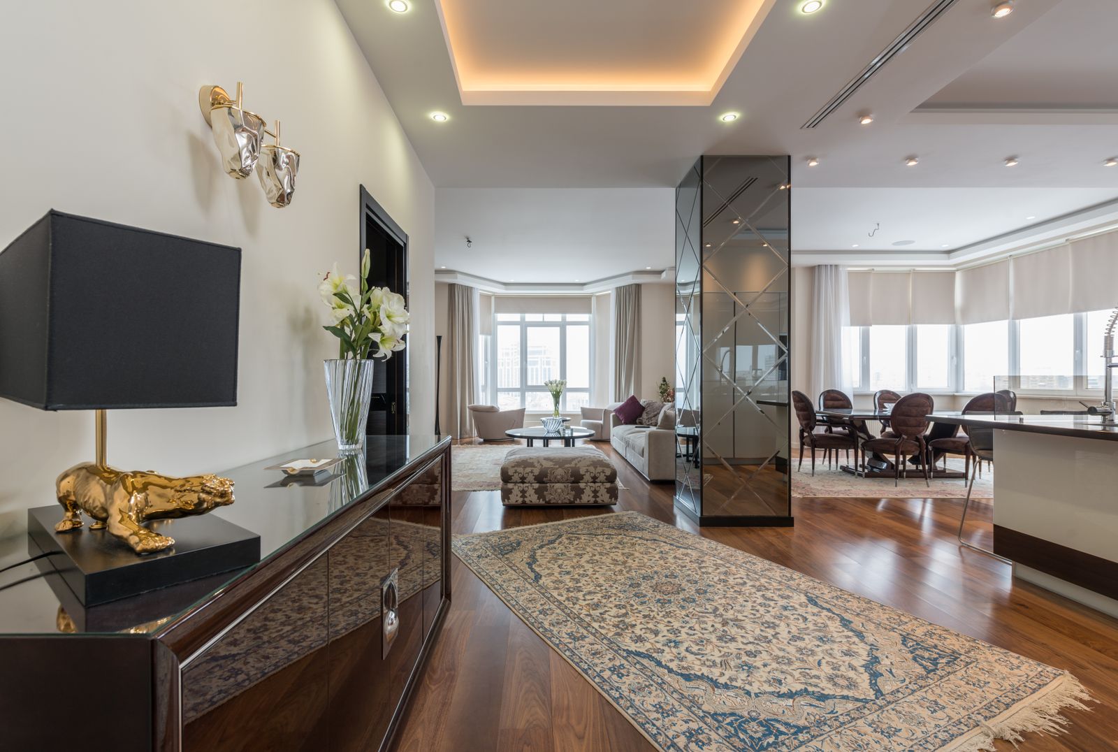 Interior de vivienda de referencia, fotografía de stock